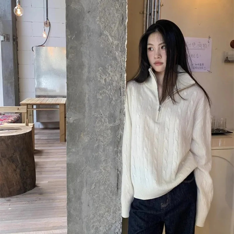 VILZSTUDIOS Cozy Wool Turtleneck Sweater