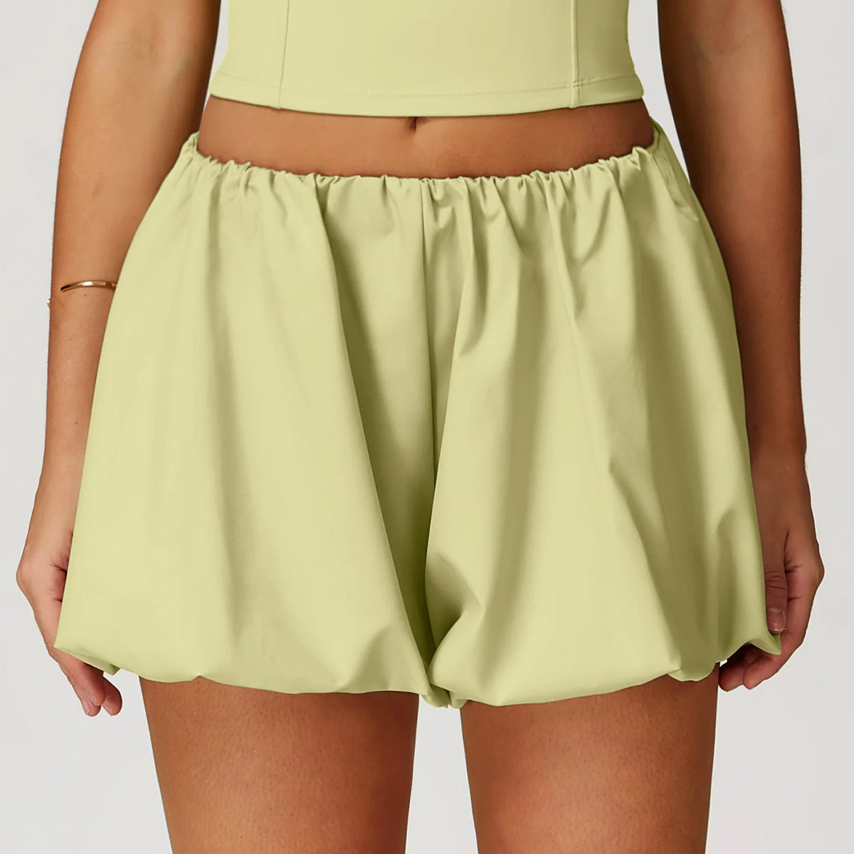 VILZSTUDIOS High Waist Sun Protection Yoga Shorts