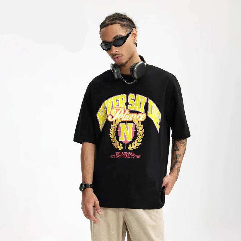 VILZSTUDIOS Graphic Print American T-Shirt