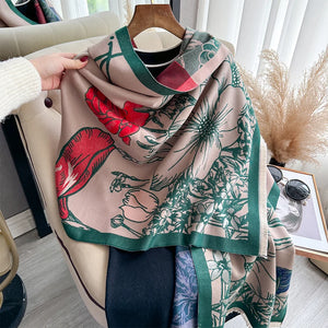 VILZSTUDIOS Luxurious Two-Sided Cashmere Scarf
