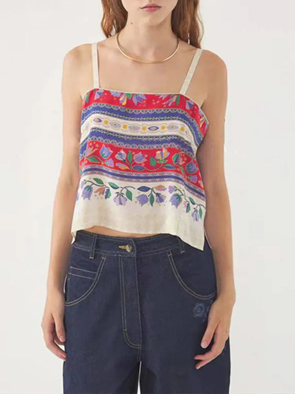 Bohemian Silk Tank Top