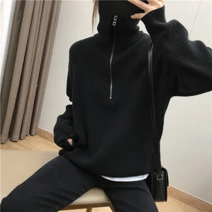 VILZSTUDIOS Casual Knitted Wool Sweater