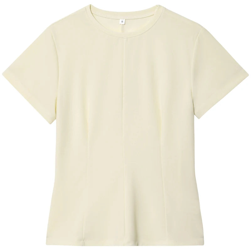 VILZSTUDIOS Slim Fit Round Neck T-Shirt
