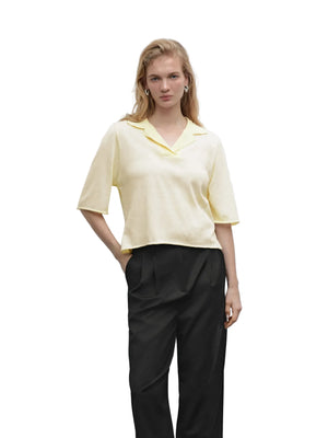 VILZSTUDIOS Casual V-Neck Short Sleeve T-Shirt