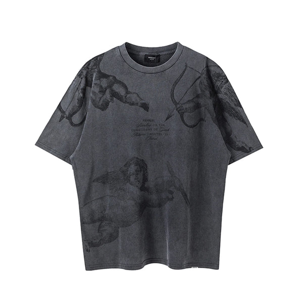 Vintage Retro Cherub Little Angel T-Shirt