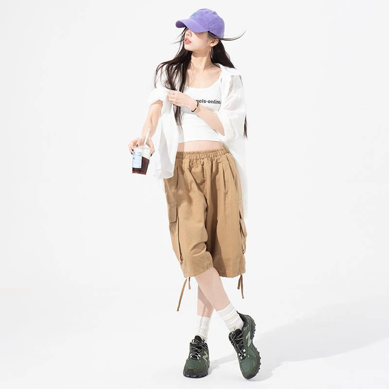 VILZSTUDIOS High Waist Casual Wide Leg Pants