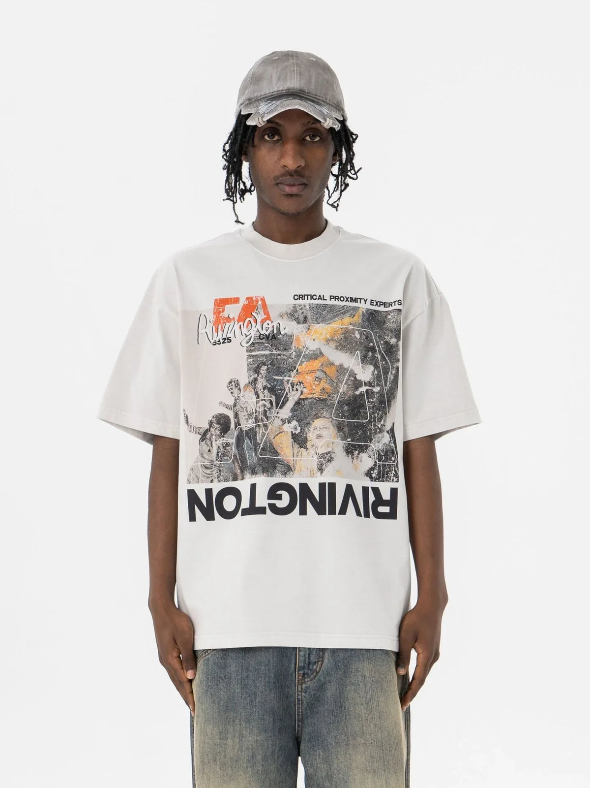 VILZSTUDIOS Vibrant Graphic Print T-Shirt