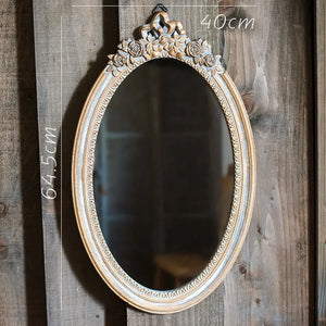 VILZSTUDIOS Huohan retro fake window decoration French wall-mounted mirror floor-to-ceiling fitting entrance living room fireplace mirror B