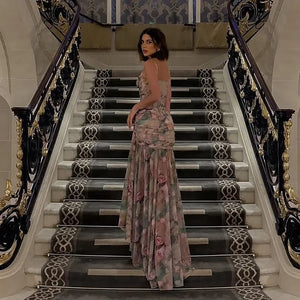 VILZSTUDIOS Stylish Mesh Maxi Dress for Club