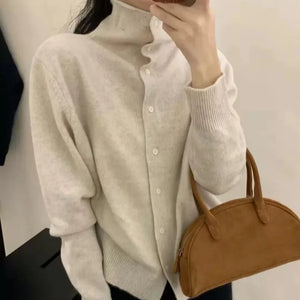 VILZSTUDIOS Casual Cashmere Knitted Cardigan