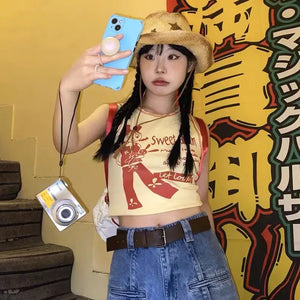 VILZSTUDIOS Vintage Grunge Tank Top