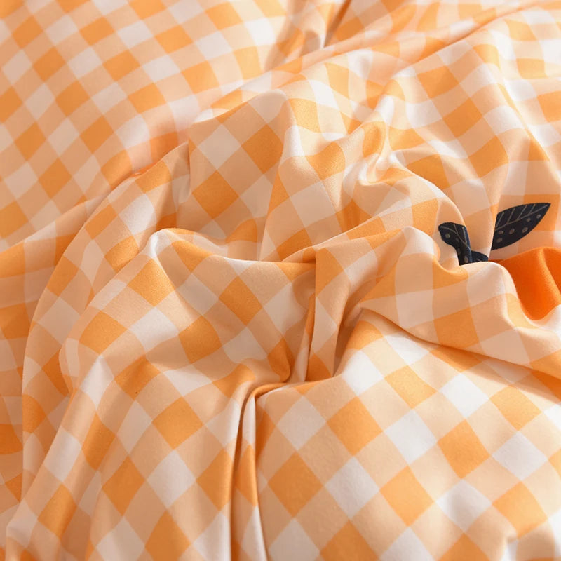 VILZSTUDIOS Vibrant Checkerboard Duvet Bedding Set