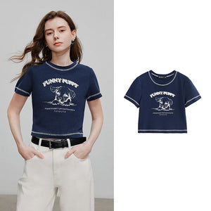 VILZSTUDIOS Summer Casual Short Sleeve T-Shirt