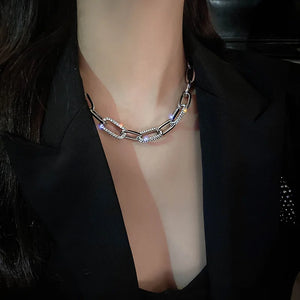 VILZSTUDIOS Thick Metal Chains Necklace