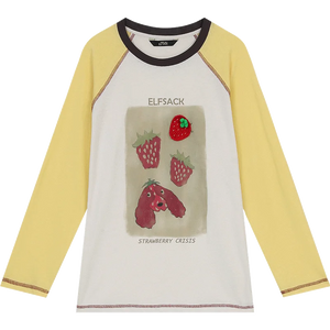 VILZSTUDIOS Strawberry Crisis Long Sleeve Top