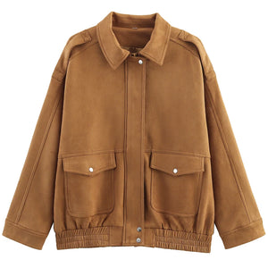 VILZSTUDIOS Casual Suede Jacket