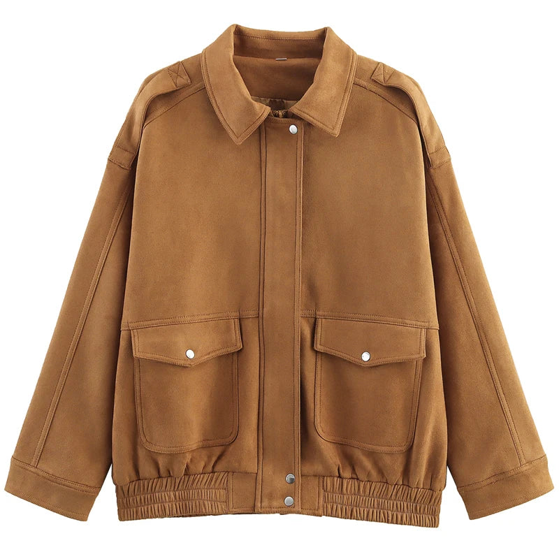 VILZSTUDIOS Casual Suede Jacket