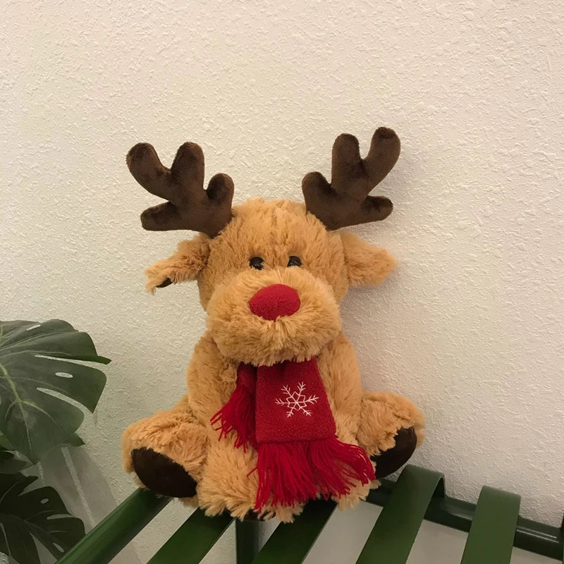VILZSTUDIOS Christmas Reindeer Plush Cushion
