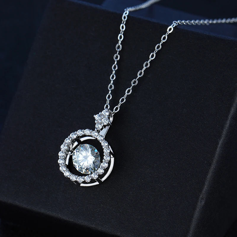 VILZSTUDIOS Moissanite Pendant Necklace