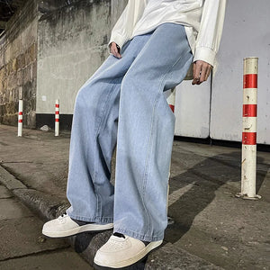 VILZSTUDIOS High Street Korean Style Loose Jeans