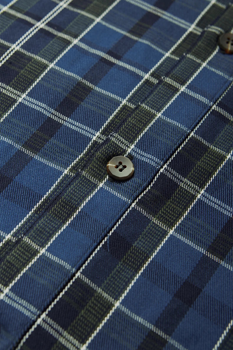 VILZSTUDIOS Classic Oversized Plaid Shirt