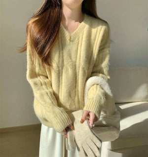 VILZSTUDIOS Cozy Oversized Festive Sweater