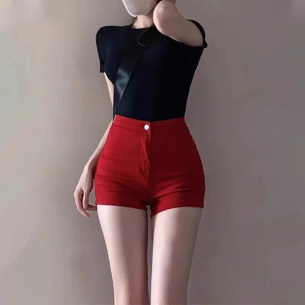 Tight Denim Shorts