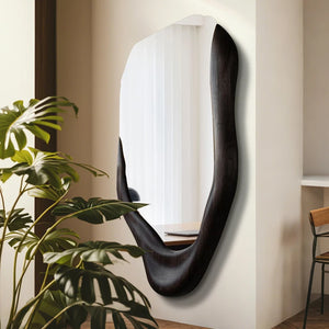 VILZSTUDIOS Irregular Wall Mirror Living Room Modern Girls Men Bedroom Bathroom Luxury Funky Mirror Asymmetrical Espelhos Home Decorations
