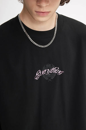 VILZSTUDIOS Oversize Sleeve Printed T-Shirt