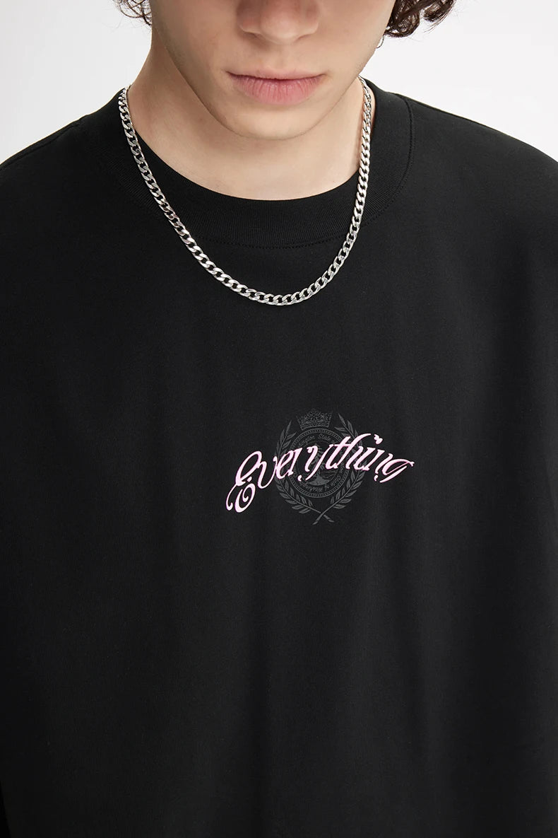 VILZSTUDIOS Oversize Sleeve Printed T-Shirt