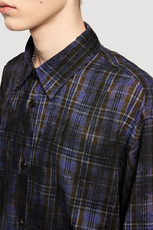 VILZSTUDIOS Plaid Checkered High Street Shirt