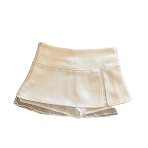 VILZSTUDIOS Sweet Lace Low Waist Mini Skirt