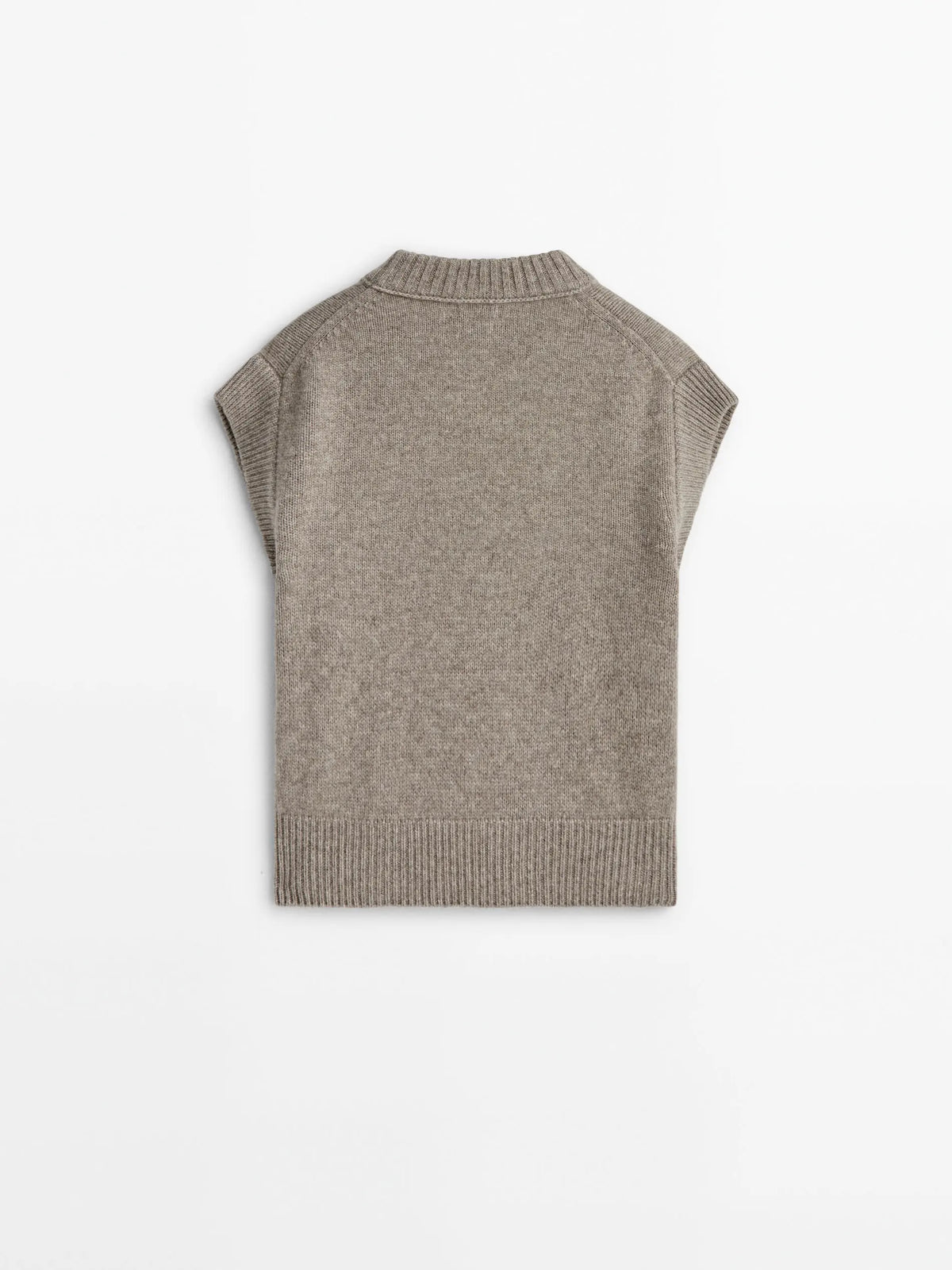 VILZSTUDIOS Oversized V-Neck Woven Vest