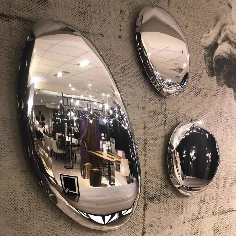 VILZSTUDIOS Designer High-end Mirror Art Makeup Mirror Irregular Shaped Living Room Decoration Mirrors Dekoracyjne Lustra Home Decoration