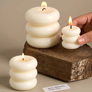 VILZSTUDIOS Silicone Donut Candle Mold for DIY