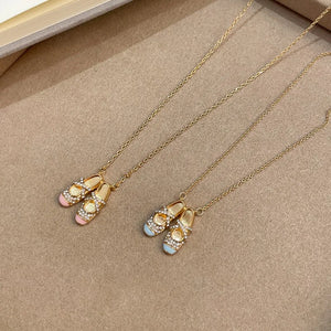 VILZSTUDIOS Ballerina Dance Shoes Pendant Necklace