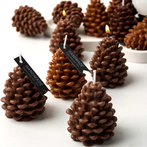 VILZSTUDIOS Silicone Pine Cone Candle Mold DIY