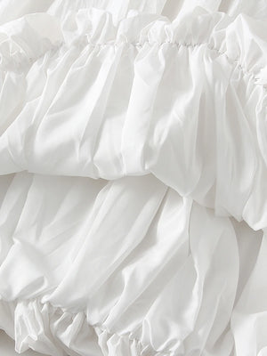 VILZSTUDIOS Elegant High Waist Balloon Skirts Womens