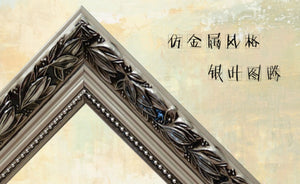 VILZSTUDIOS Carved full-length dressing mirror home decor items whole body mirror large full size accesorios para cuarto interior furniture
