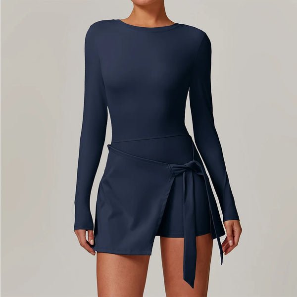 Long Sleeve Gym Jumpsuit