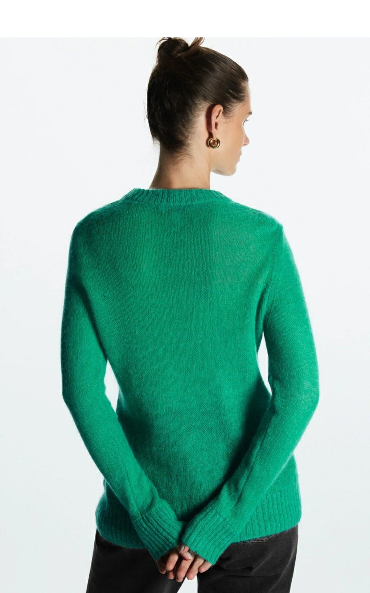 VILZSTUDIOS Casual Mohair Knit Sweater