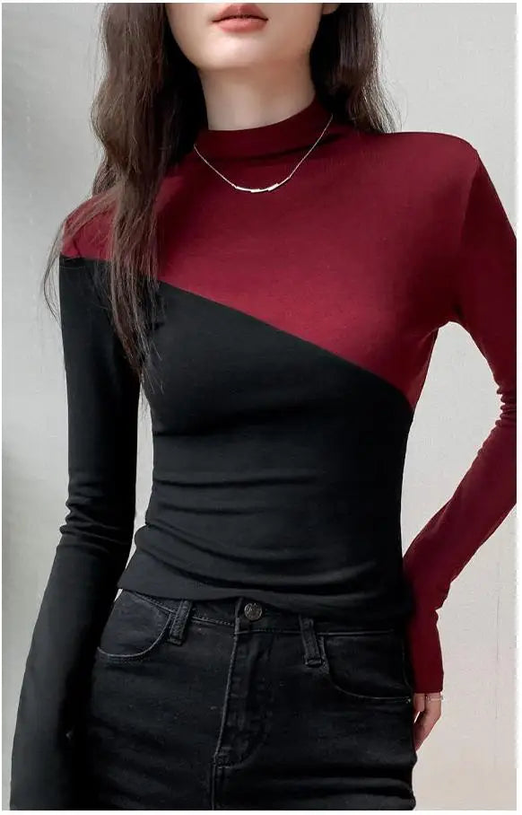 VILZSTUDIOS Elegant Cozy Knitted Turtleneck Sweater