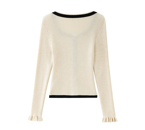 VILZSTUDIOS Apricot Slim Fit Sweater