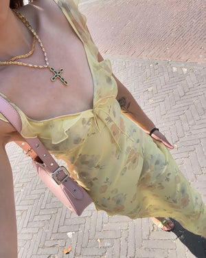 VILZSTUDIOS Floral Beachwear Maxi Dress