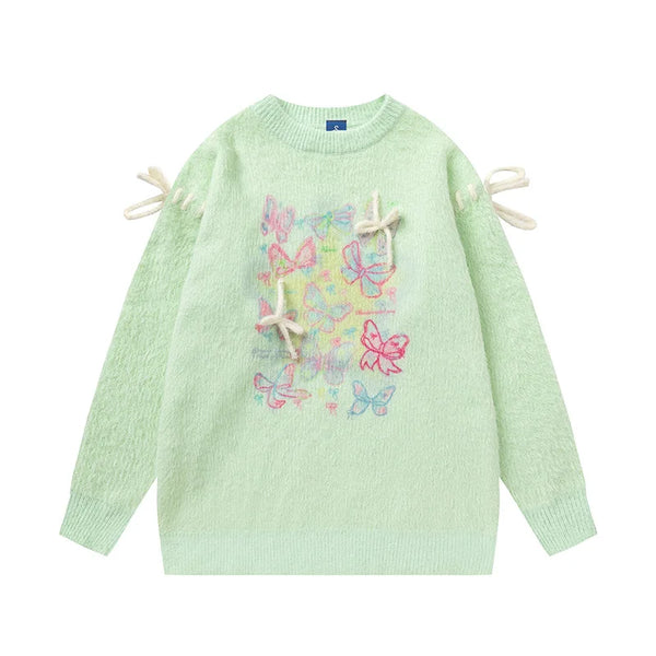 Butterfly Knit Sweater