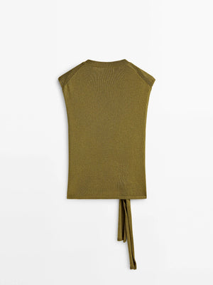 VILZSTUDIOS Sleeveless Knit Top