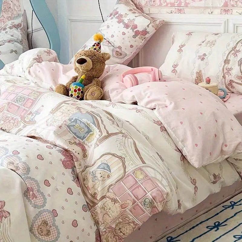 VILZSTUDIOS Cool & Cute Duvet Cover Twin Bedding Set
