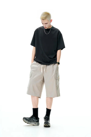 VILZSTUDIOS Durable Multi-Pocket Cargo Shorts
