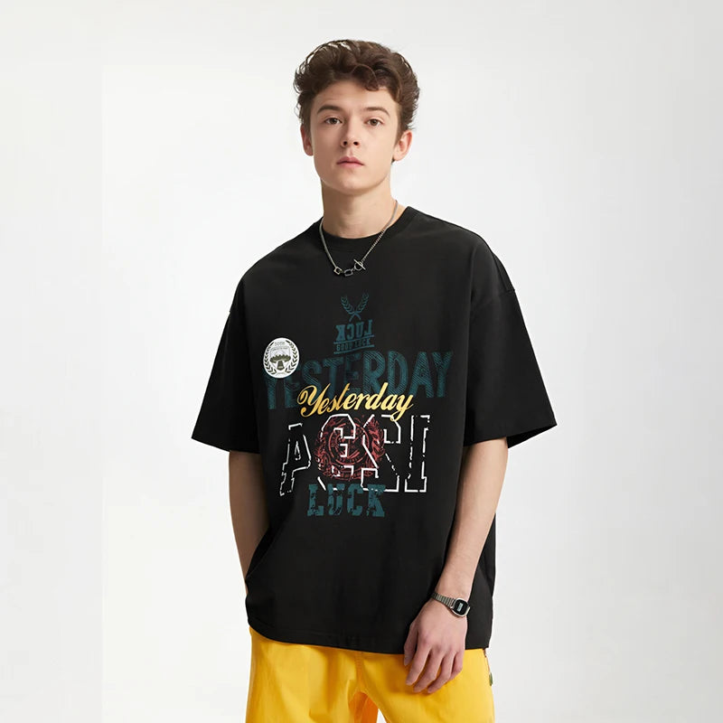 VILZSTUDIOS Vintage American Loose Fit Heavyweight T-Shirt