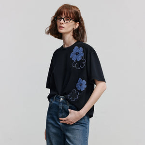 VILZSTUDIOS Stylish Short Sleeve Casual T-Shirt